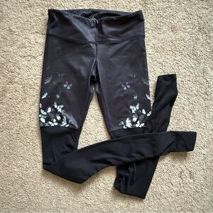 Alo size S Black Butterfly Leggings